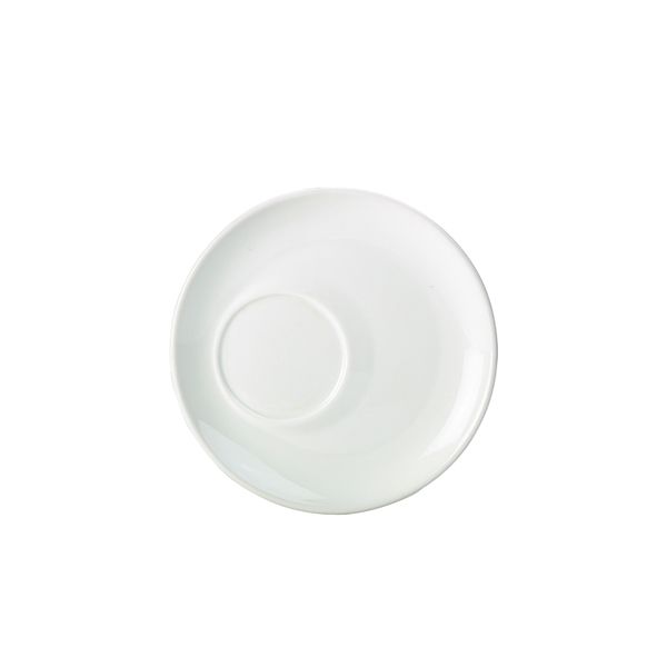 Picture of Genware Porcelain Offset Saucer 17cm/6.75"