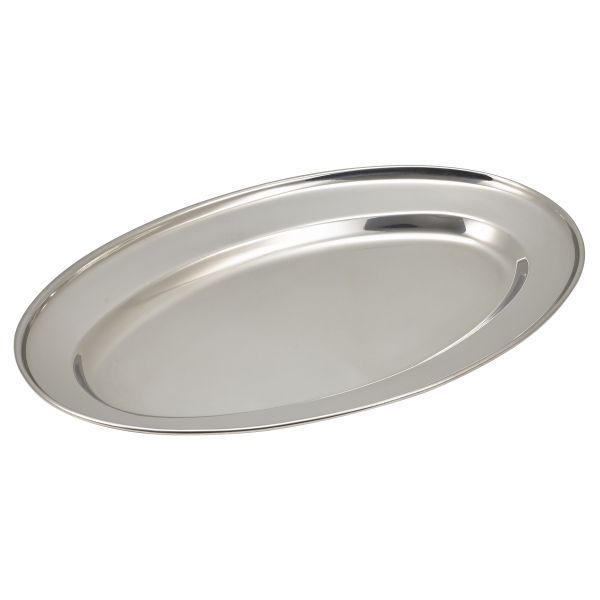 Picture of GenWare Stainless Steel Oval Flat 30cm/12"