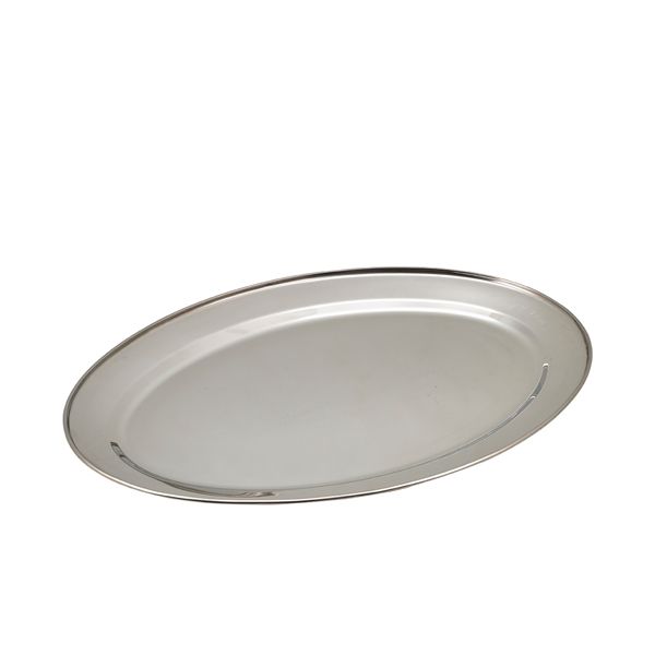 Picture of GenWare Stainless Steel Oval Flat 50cm/20"