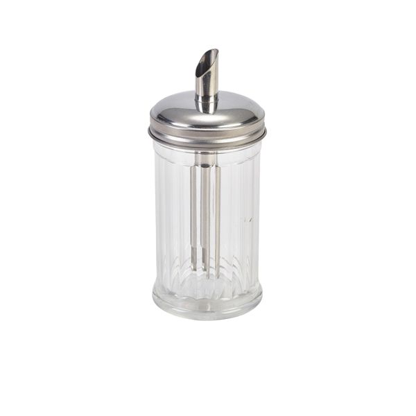 Picture of Clear Plastic Sugar Pourer With S/St.Top