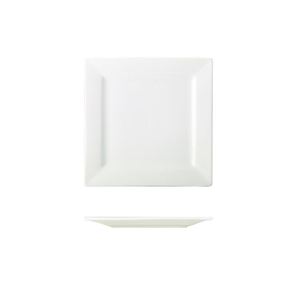 Picture of Genware Porcelain Square Plate 16cm/6.25"