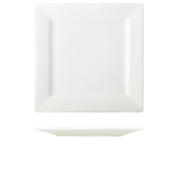 Picture of Genware Porcelain Square Plate 30cm/12"