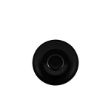 Picture of GW Porc Matt Black Saucer 12cm/4.75"
