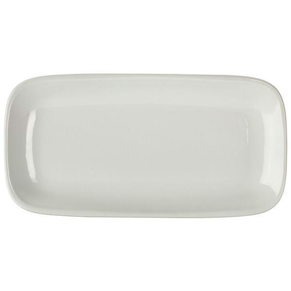 Picture of GW Porc Rounded Rect Plate 29.5x15cm/11.5x6"