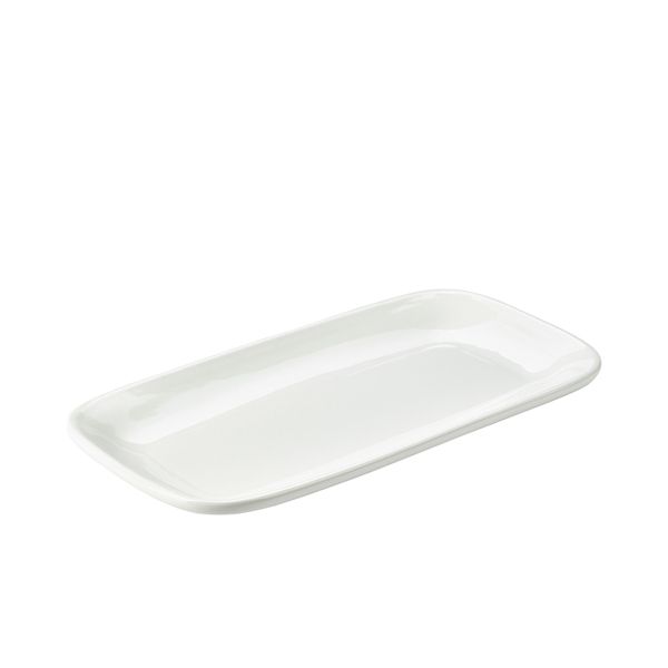 Picture of GW Porc Rounded Rect Plate 35.5x19cm/14x7.5"