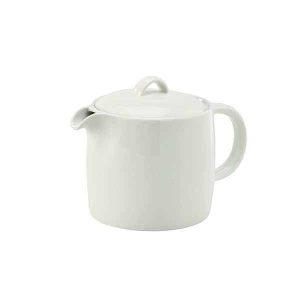 Picture of Genware Porcelain Solid Tea Pot 81cl/28.5oz