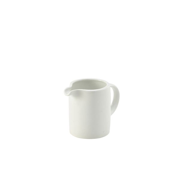 Picture of Genware Porcelain Solid Milk Jug 12cl/4oz