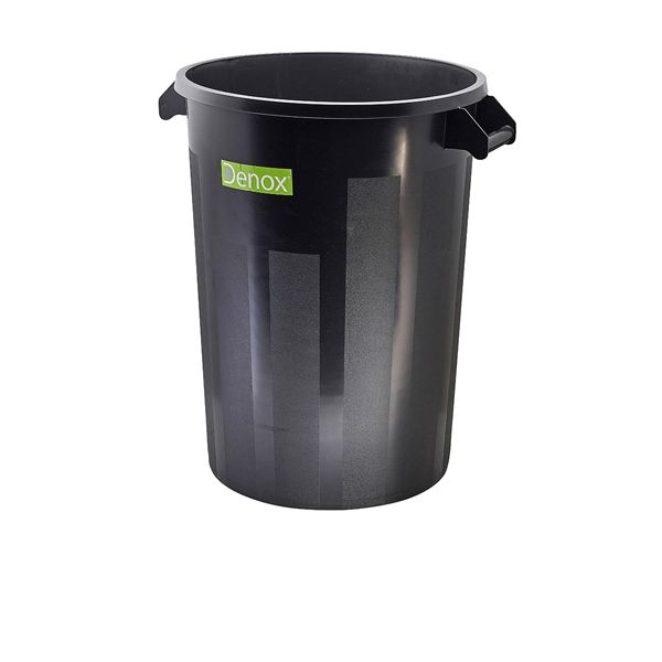 Picture of Black Dust Bin 100L