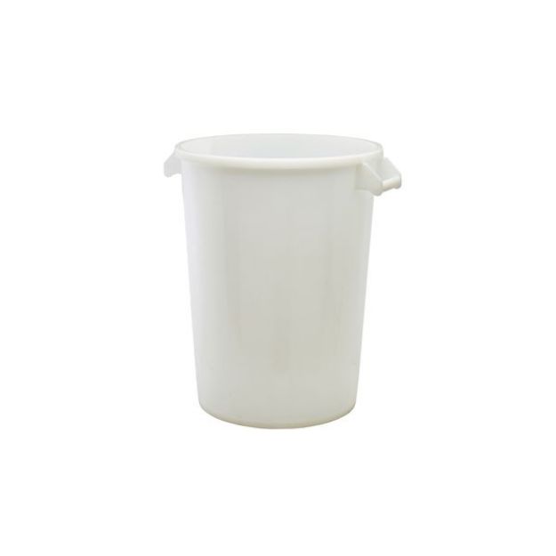 Picture of White Polyethylene Bin 100L