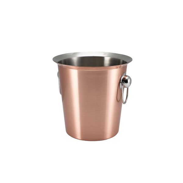 Picture of GW Copper Plated Wine Bucket  w Ring Handles