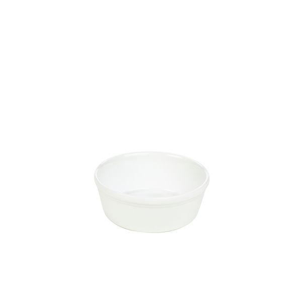 Picture of Genware Porcelain Round Pie Dish 14cm/5"