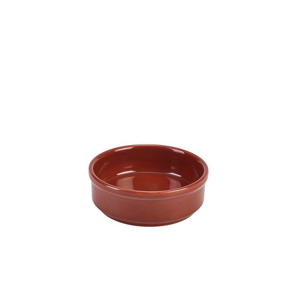 Picture of GW Porc Terracotta Round Dish 10cm/4"