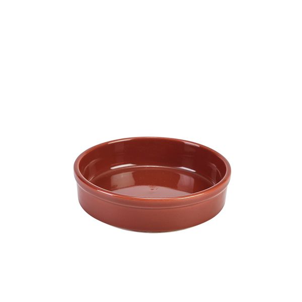 Picture of GW Porc Terracotta Round Dish 13cm/5"