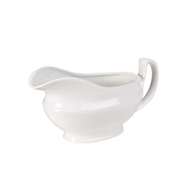 Picture of Genware Porcelain Sauce Boat 14cl/5oz