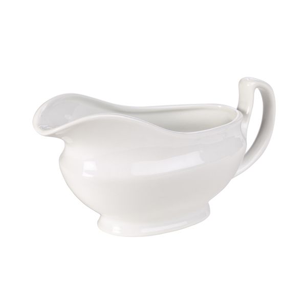 Picture of Genware Porcelain Sauce Boat 40cl/14oz