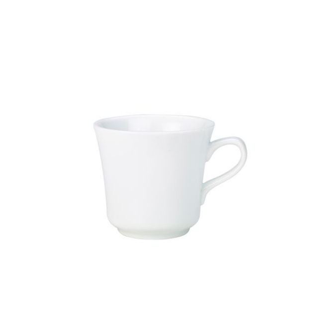 Picture of Genware Porcelain Tea Cup 23cl/8oz, Fits Saucers 130715 & 182114