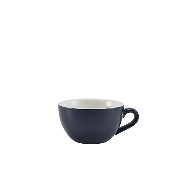 Picture of GW Porc Matt Blue Bowl Shaped Cup 17.5cl/6oz