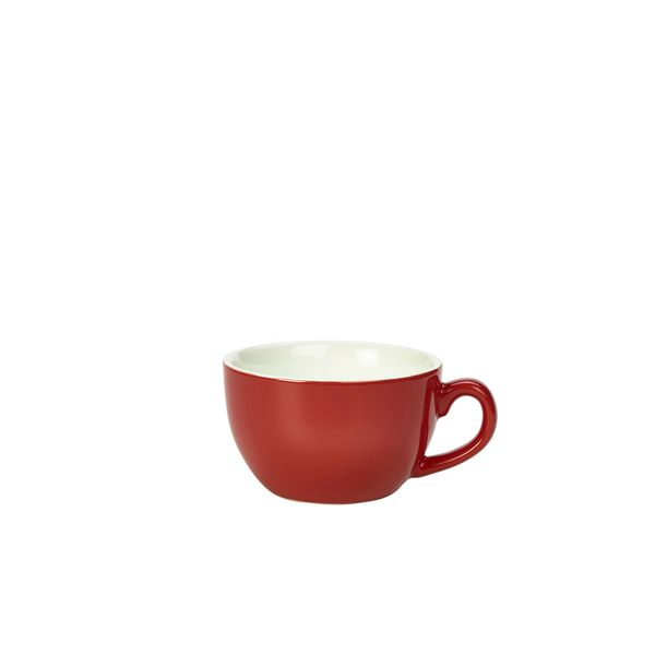 Picture of GW Porc Red Bowl Shaped Cup 17.5cl/6oz