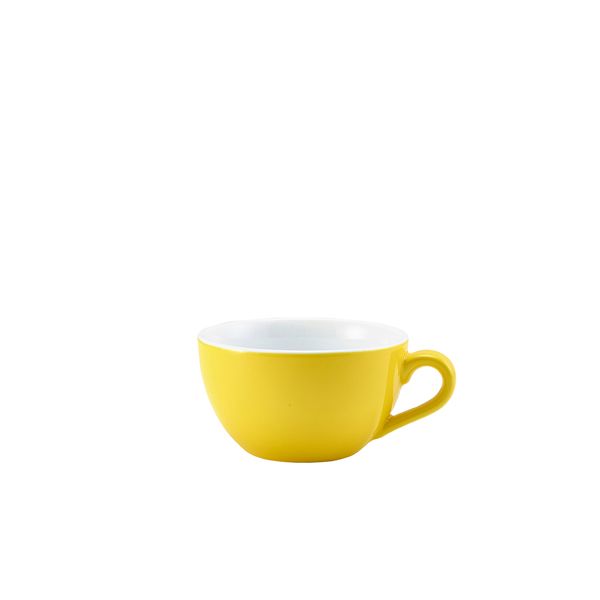 Picture of GW Porc Yellow Bowl Shaped Cup 17.5cl/6oz