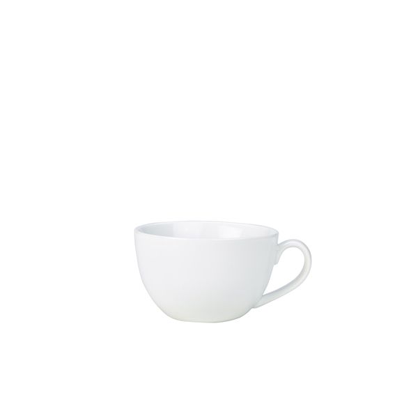 Picture of Genware Porcelain Bowl Shaped Cup 17.5cl/6oz, Fits Saucer 182113