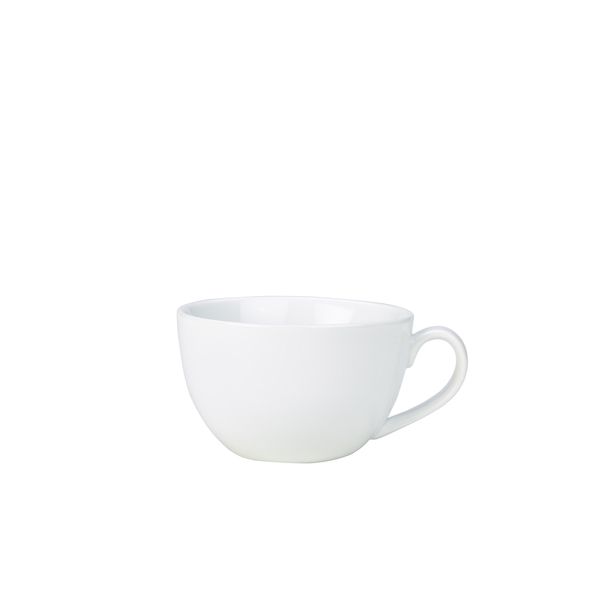 Picture of Genware Porcelain Bowl Shaped Cup 23cl/8oz, Fits Saucer 182114