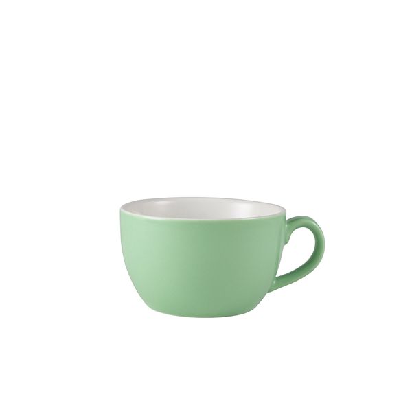 Picture of GW Porc Green Bowl Shaped Cup 25cl/8.75oz