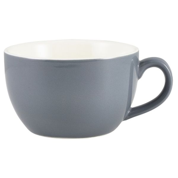 Picture of GW Porc Grey Bowl Shaped Cup 25cl/8.75oz