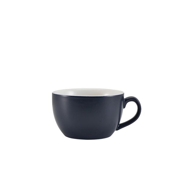 Picture of GW Porc Matt Blue Bowl Shaped Cup 25cl/8.75oz