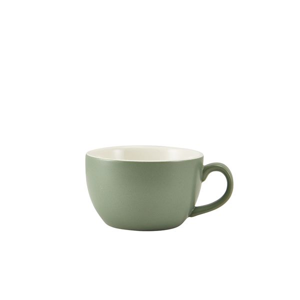 Picture of GW Porc Matt Sage Bowl Shaped Cup 25cl/8.75oz