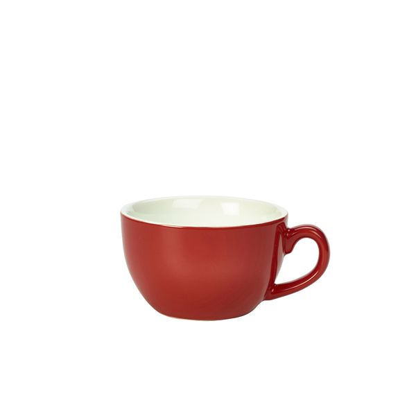 Picture of GW Porc Red Bowl Shaped Cup 25cl/8.75oz