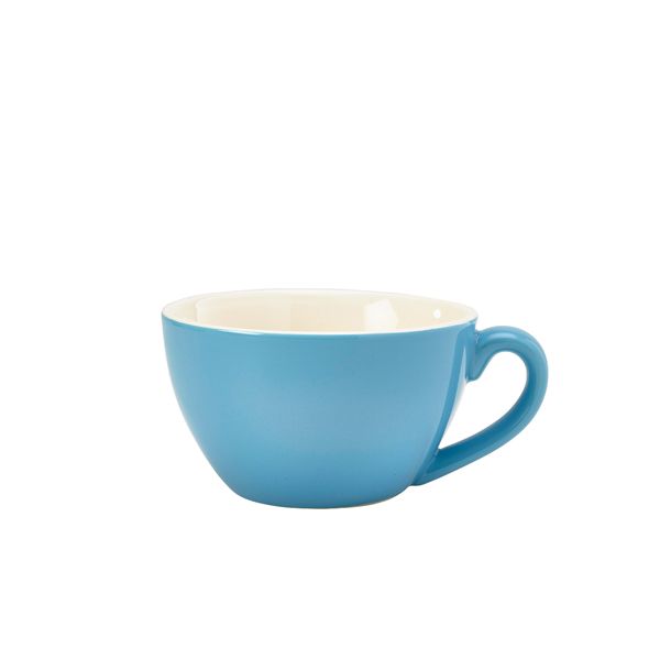 Picture of GW Porc Blue Bowl Shaped Cup 34cl/12oz