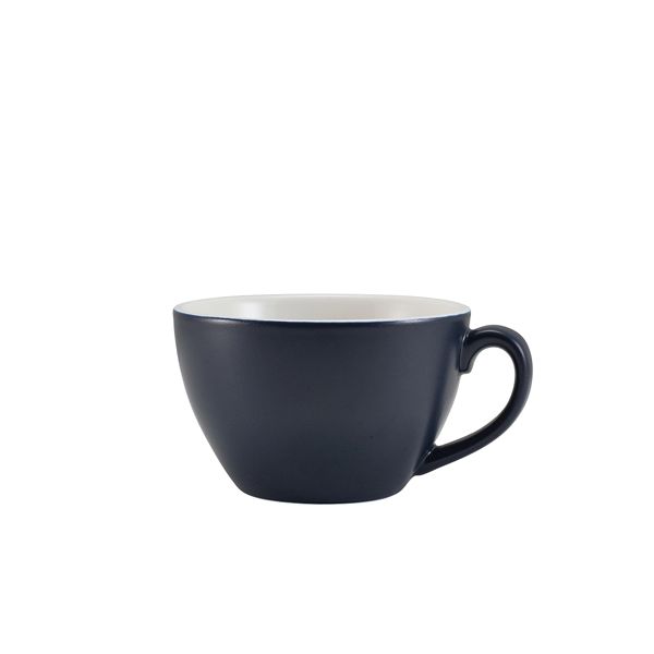 Picture of GW Porc Matt Blue Bowl Shaped Cup 34cl/12oz