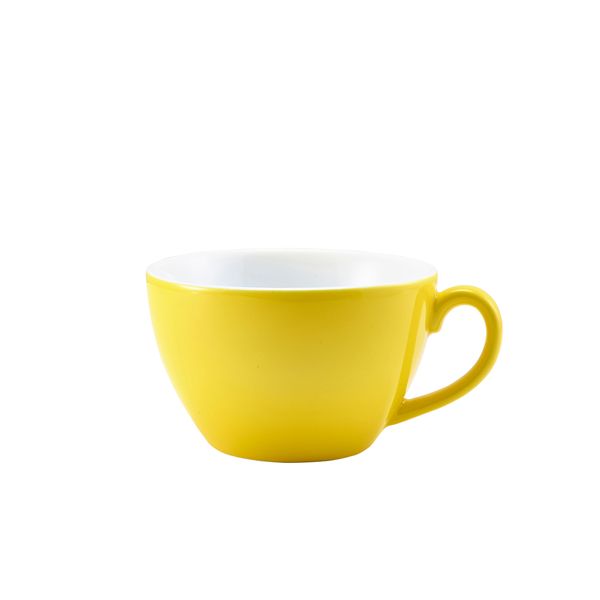 Picture of GW Porc Yellow Bowl Shaped Cup 34cl/12oz