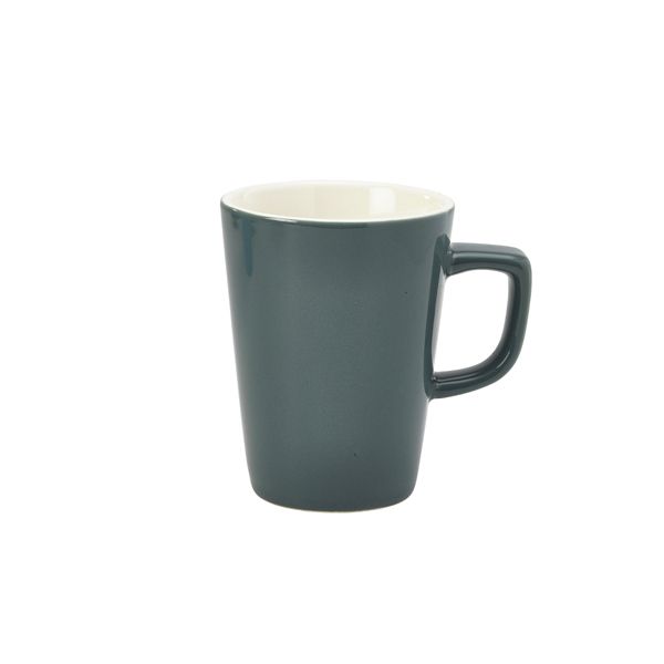 Picture of Genware Porcelain Grey Latte Mug 34cl/12oz