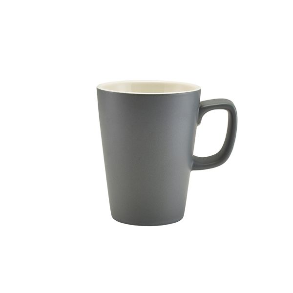 Picture of GW Porc Matt Grey Latte Mug 34cl/12oz