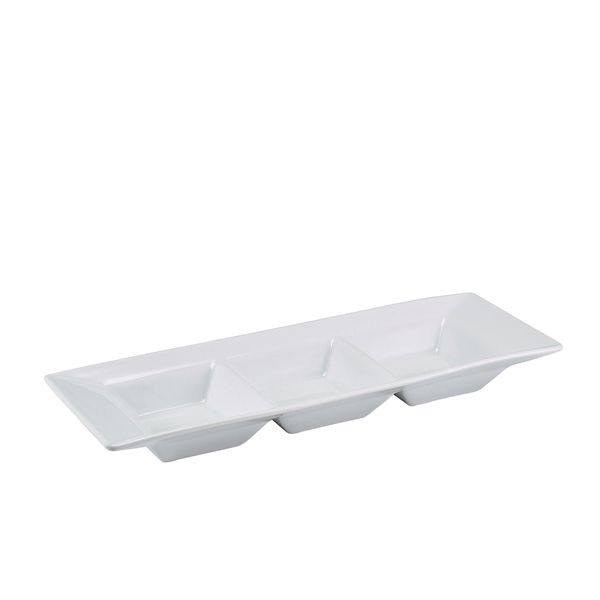 Picture of GW Porc Triple Dish 25.4 x 9cm/10 x 3.5"