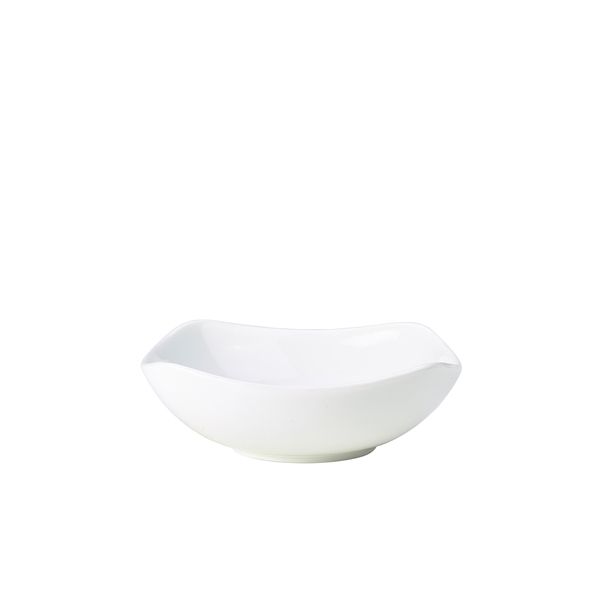 Picture of Genware Porcelain Rounded Square Bowl 15cm/6"