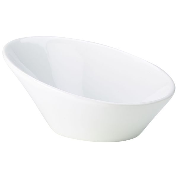 Picture of GW Porc Oval Sloping Bowl 21cm/8.25"