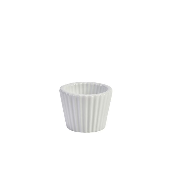 Picture of Genware Porcelain Fluted Ramekin 5.8cm/2.25"