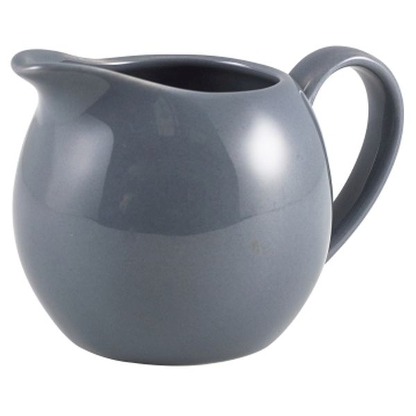 Picture of Genware Porcelain Grey Jug 14cl/5oz