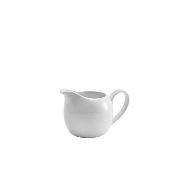 Picture of Genware Porcelain Milk Jug 14cl/5oz