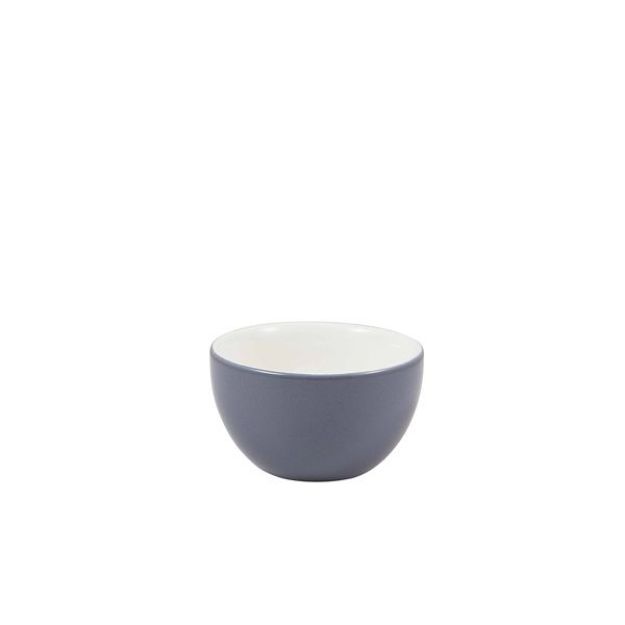 Picture of Genware Porcelain Grey Sugar Bowl 17.5cl/6oz
