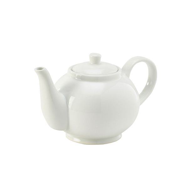 Picture of Genware Porcelain Teapot 45cl/15.75oz