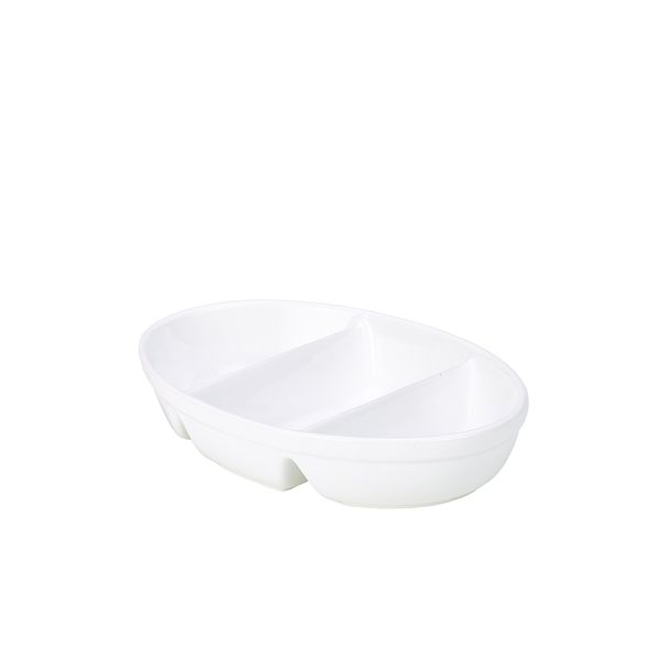 Picture of R.G.3 Divided Veg. Dish 24cm White