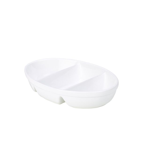 Picture of R.G.3 Divided Veg. Dish 28cm White