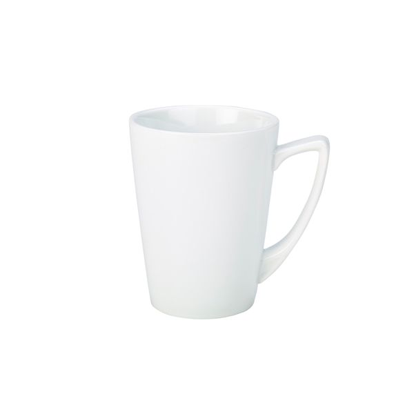 Picture of GW Porc Angled Handled Mug 35cl/12.25oz