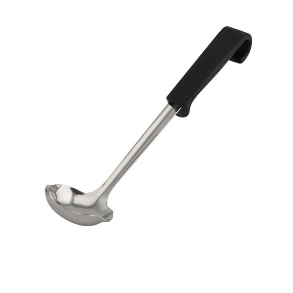 Picture of Genware Plastic Handle Sauce Ladle Black