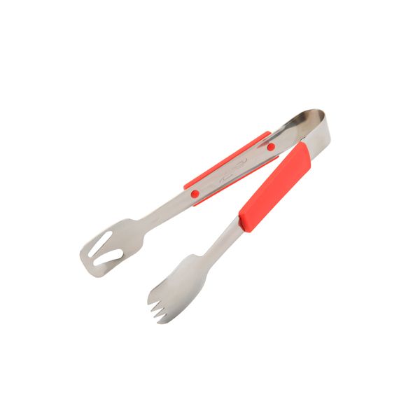 Picture of Genware Plastic Handle Buffet Tongs Red