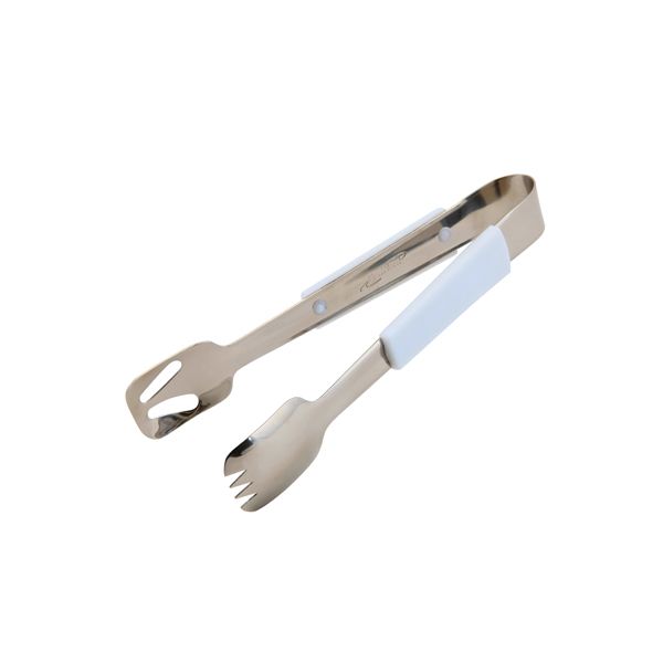 Picture of Genware Plastic Handle Buffet Tongs White