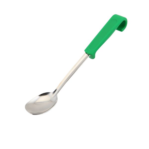 Picture of Genware Plastic Handle Small Spoon Green